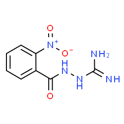 ChemSpider 2D Image | 2-(2-Nitrobenzoyl)hydrazinecarboximidamide | C8H9N5O3