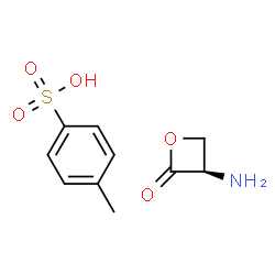 ChemSpider 2D Image | (R)-3-Aminooxetan-2-one 4-methylbenzenesulfonate | C10H13NO5S