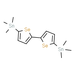 ChemSpider 2D Image | 5,5'-bis(trimethylstannyl)-2,2'-biselenophene | C14H22Se2Sn2