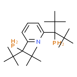 ChemSpider 2D Image | 2,6-bis(di-tert-butylphosphinomethyl)pyridine | C23H43NP2