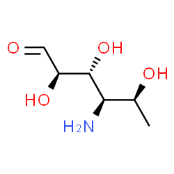 ChemSpider 2D Image | 4-Amino-4,6-dideoxy-L-talose | C6H13NO4