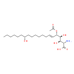 ChemSpider 2D Image | sphingofungin C | C22H41NO7