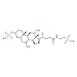 ChemSpider 2D Image | Taurocholic Acid 3-sulfate | C26H45NO10S2