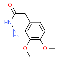 ChemSpider 2D Image | 2-(3,4-Dimethoxyphenyl)acetohydrazide | C10H14N2O3