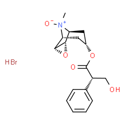 ChemSpider 2D Image | Scopolamine N-oxide hydrobromide | C17H22BrNO5
