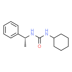 ChemSpider 2D Image | 1-Cyclohexyl-3-[(1R)-1-phenylethyl]urea | C15H22N2O