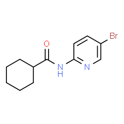 ChemSpider 2D Image | N-(5-Bromo-2-pyridinyl)cyclohexanecarboxamide | C12H15BrN2O