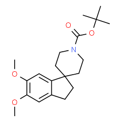 ChemSpider 2D Image | tert-Butyl 5,6-dimethoxy-2,3-dihydrospiro[indene-1,4'-piperidine]-1'-carboxylate | C20H29NO4