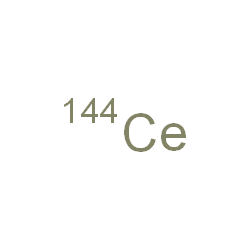 ChemSpider 2D Image | (~144~Ce)Cerium | 144Ce