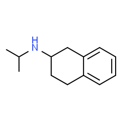 ChemSpider 2D Image | N-Isopropyl-1,2,3,4-tetrahydro-2-naphthalenamine | C13H19N