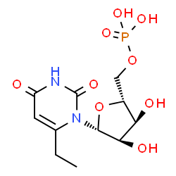 ChemSpider 2D Image | 6-Ethyluridine 5'-Phosphate | C11H17N2O9P