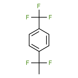 ChemSpider 2D Image | 1-(1,1-Difluoroethyl)-4-(trifluoromethyl)benzene | C9H7F5