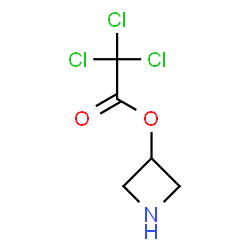 ChemSpider 2D Image | 3-Azetidinyl trichloroacetate | C5H6Cl3NO2