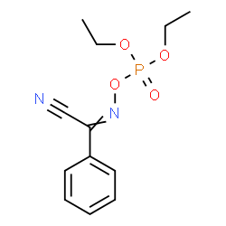 ChemSpider 2D Image | [(cyano-phenyl-methylene)amino] diethyl phosphate | C12H15N2O4P