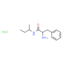 ChemSpider 2D Image | N-sec-Butylphenylalaninamide hydrochloride (1:1) | C13H21ClN2O