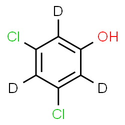 ChemSpider 2D Image | 3,5-Dichloro(~2~H_3_)phenol | C6HD3Cl2O