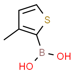 ChemSpider 2D Image | 3-methyl-2-thienylboronic acid | C5H7BO2S