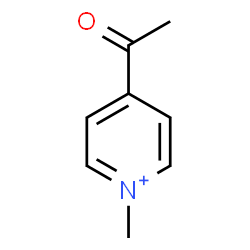 ChemSpider 2D Image | 4-Acetyl-1-methylpyridinium | C8H10NO
