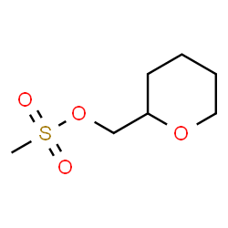 ChemSpider 2D Image | Tetrahydro-2H-pyran-2-ylmethyl methanesulfonate | C7H14O4S