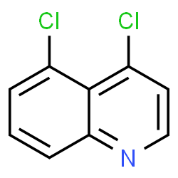 ChemSpider 2D Image | 4,5-Dichloroquinoline | C9H5Cl2N