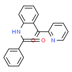 ChemSpider 2D Image | N-(2-Picolinoylphenyl)benzamide | C19H14N2O2