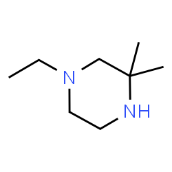 ChemSpider 2D Image | 1-Ethyl-3,3-dimethylpiperazine | C8H18N2