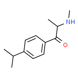 ChemSpider 2D Image | 1-(4-Isopropylphenyl)-2-(methylamino)-1-propanone | C13H19NO