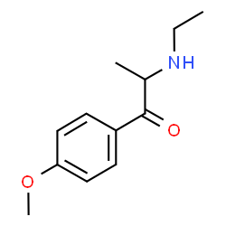 ChemSpider 2D Image | 4-METHOXY-N-ETHYLCATHINONE | C12H17NO2
