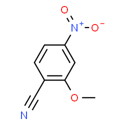ChemSpider 2D Image | 2-Methoxy-4-nitrobenzonitrile | C8H6N2O3