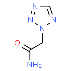 ChemSpider 2D Image | 2-(2H-Tetrazol-2-yl)acetamide | C3H5N5O