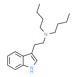 ChemSpider 2D Image | DIBUTYLTRYPTAMINE | C18H28N2