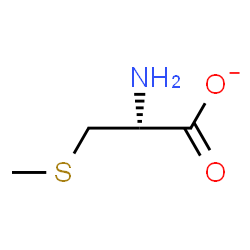 ChemSpider 2D Image | S-methyl-l-cysteinate | C4H8NO2S
