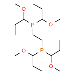 ChemSpider 2D Image | 1,2-bis(bis(methoxypropyl)phosphino)ethane | C18H40O4P2