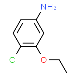 ChemSpider 2D Image | 4-Chloro-3-ethoxyaniline | C8H10ClNO