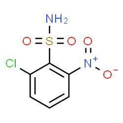 ChemSpider 2D Image | 2-Chloro-6-nitrobenzenesulfonamide | C6H5ClN2O4S