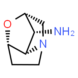 ChemSpider 2D Image | (1S,6R,7R,7aS)-Hexahydro-1H-1,6-epoxypyrrolizin-7-amine | C7H12N2O