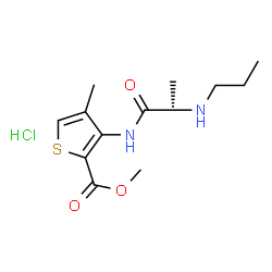 ChemSpider 2D Image | 2M57YU7379 | C13H21ClN2O3S