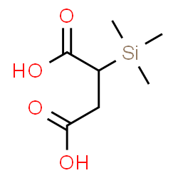 ChemSpider 2D Image | 2-(Trimethylsilyl)succinic acid | C7H14O4Si