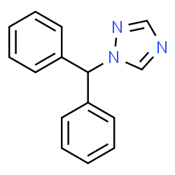 ChemSpider 2D Image | 1-BENZHYDRYL-1,2,4-TRIAZOLE | C15H13N3
