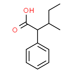 ChemSpider 2D Image | 3-Methyl-2-phenylpentanoic acid | C12H16O2