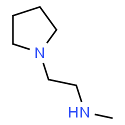 ChemSpider 2D Image | N-Methyl-1-pyrrolidineethanamine | C7H16N2