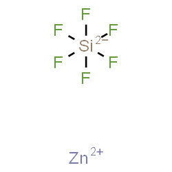 ChemSpider 2D Image | Zinc hexafluorosilicate | F6SiZn