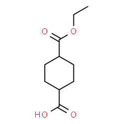ChemSpider 2D Image | 4-(Ethoxycarbonyl)cyclohexanecarboxylic acid | C10H16O4