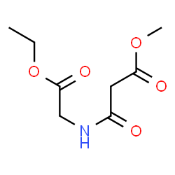 ChemSpider 2D Image | Methyl 3-[(2-ethoxy-2-oxoethyl)amino]-3-oxopropanoate | C8H13NO5