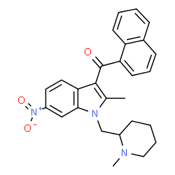 ChemSpider 2D Image | AM-1221 | C27H27N3O3