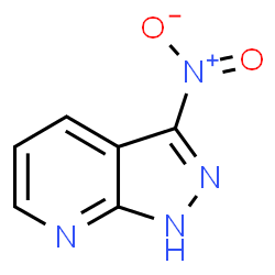 ChemSpider 2D Image | 3-Nitro-1H-pyrazolo[3,4-b]pyridine | C6H4N4O2