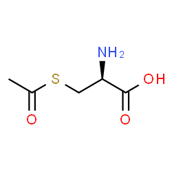 ChemSpider 2D Image | S-Acetyl-Cysteine | C5H9NO3S