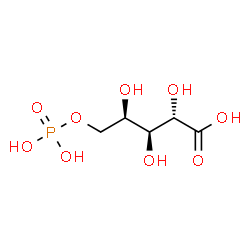 ChemSpider 2D Image | 5-PHOSPHOARABINONIC ACID | C5H11O9P