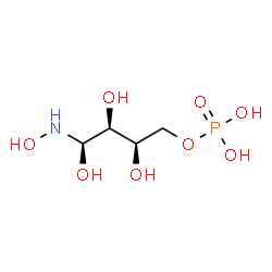 ChemSpider 2D Image | L-THREONOHYDROXAMATE 4-PHOSPHATE | C4H12NO8P