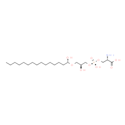 ChemSpider 2D Image | LYSOPHOSPHOTIDYLSERINE | C21H44NO9P